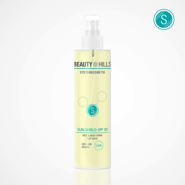 Sun Shield Body & Face Spray SPF50 / Солнцезащитный спрей для лица и тела "Сан шильд" / 30 мл