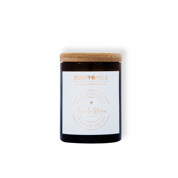 Time to Relax – Beauty Candle. Арома-Свеча с бергамотом, корицей и натуральным воском. (30 часов)